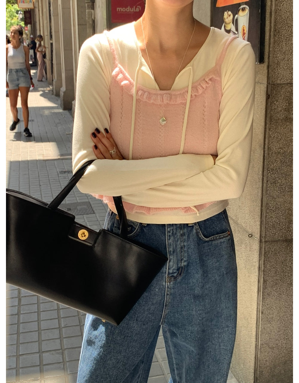 Anju knit bustier-3col