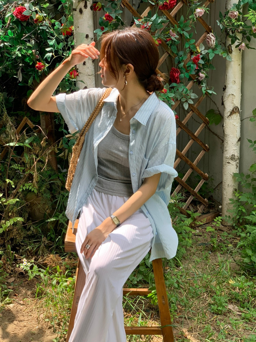 Blusher shirt-3col