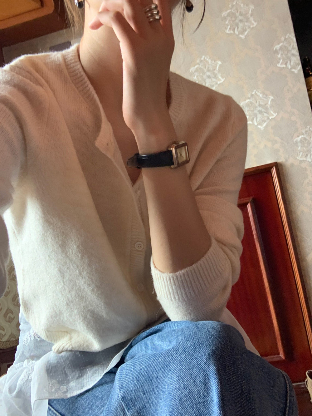 Youth cardigan-4col