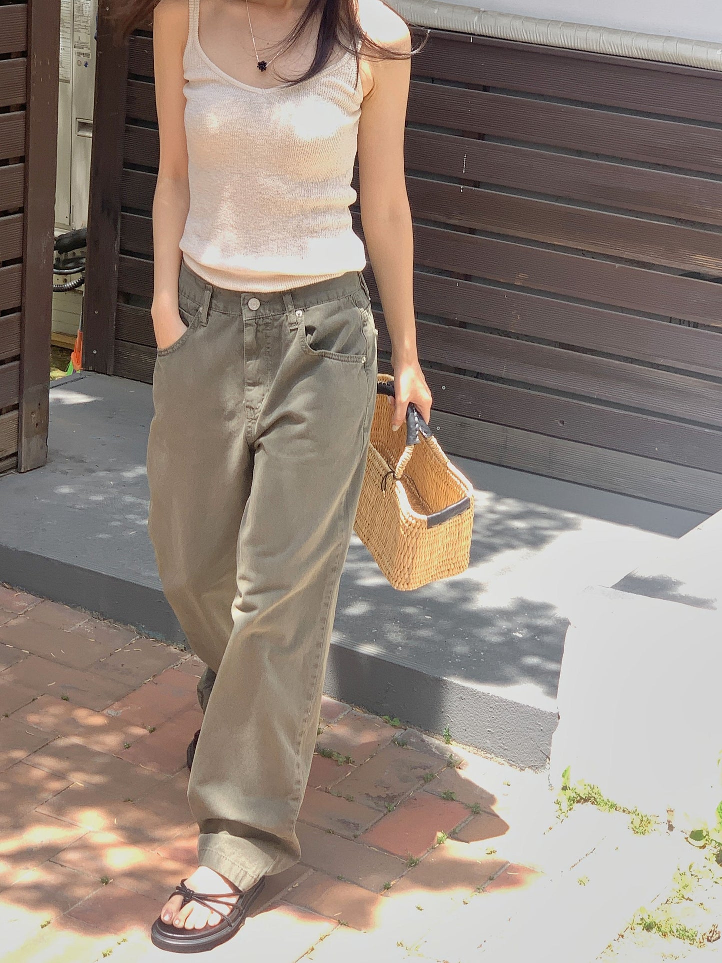Summer dying pants-2col