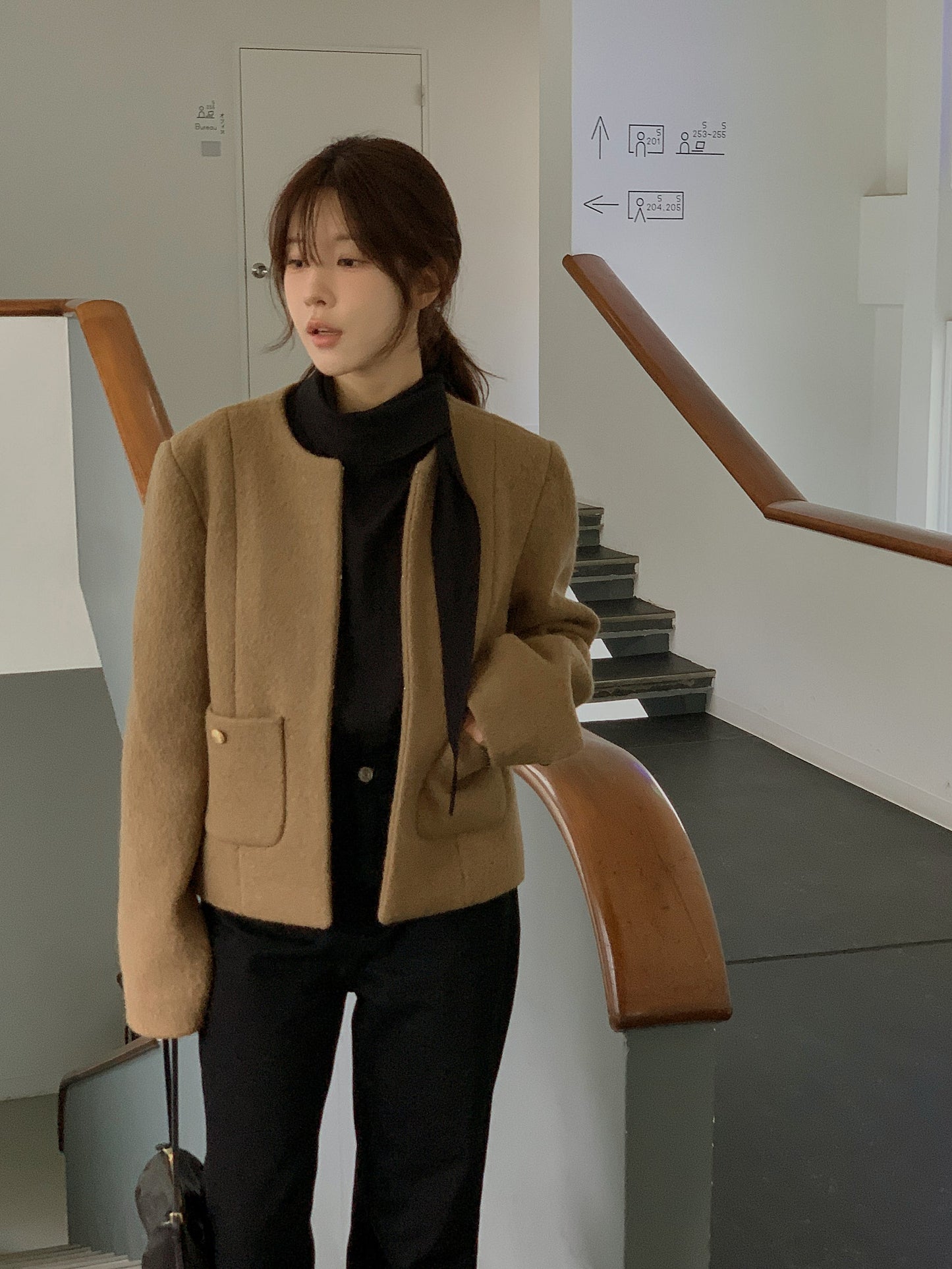 racket wool jacket-3col