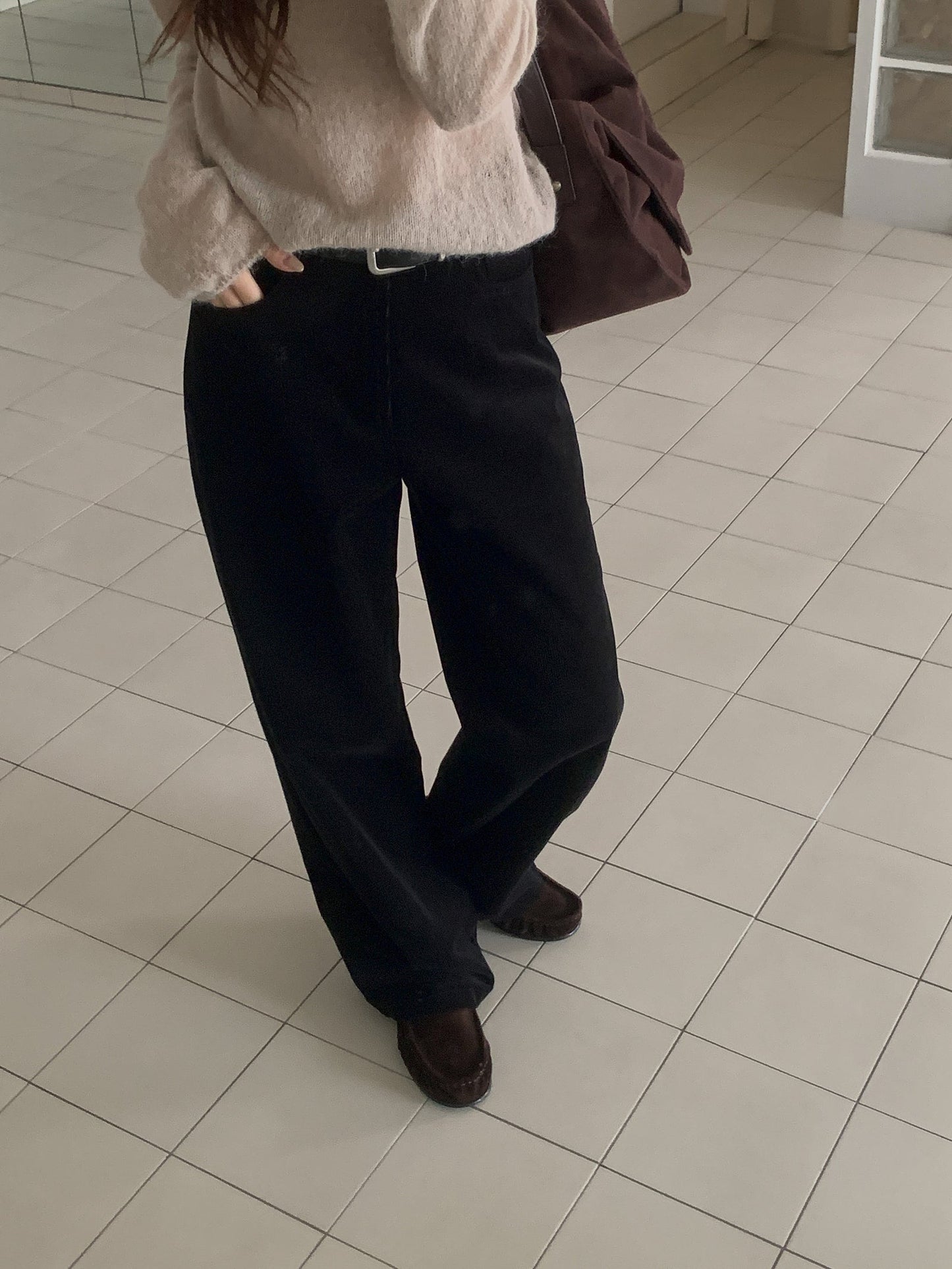 Tilber corduroy pants-3col/ショート丈あり