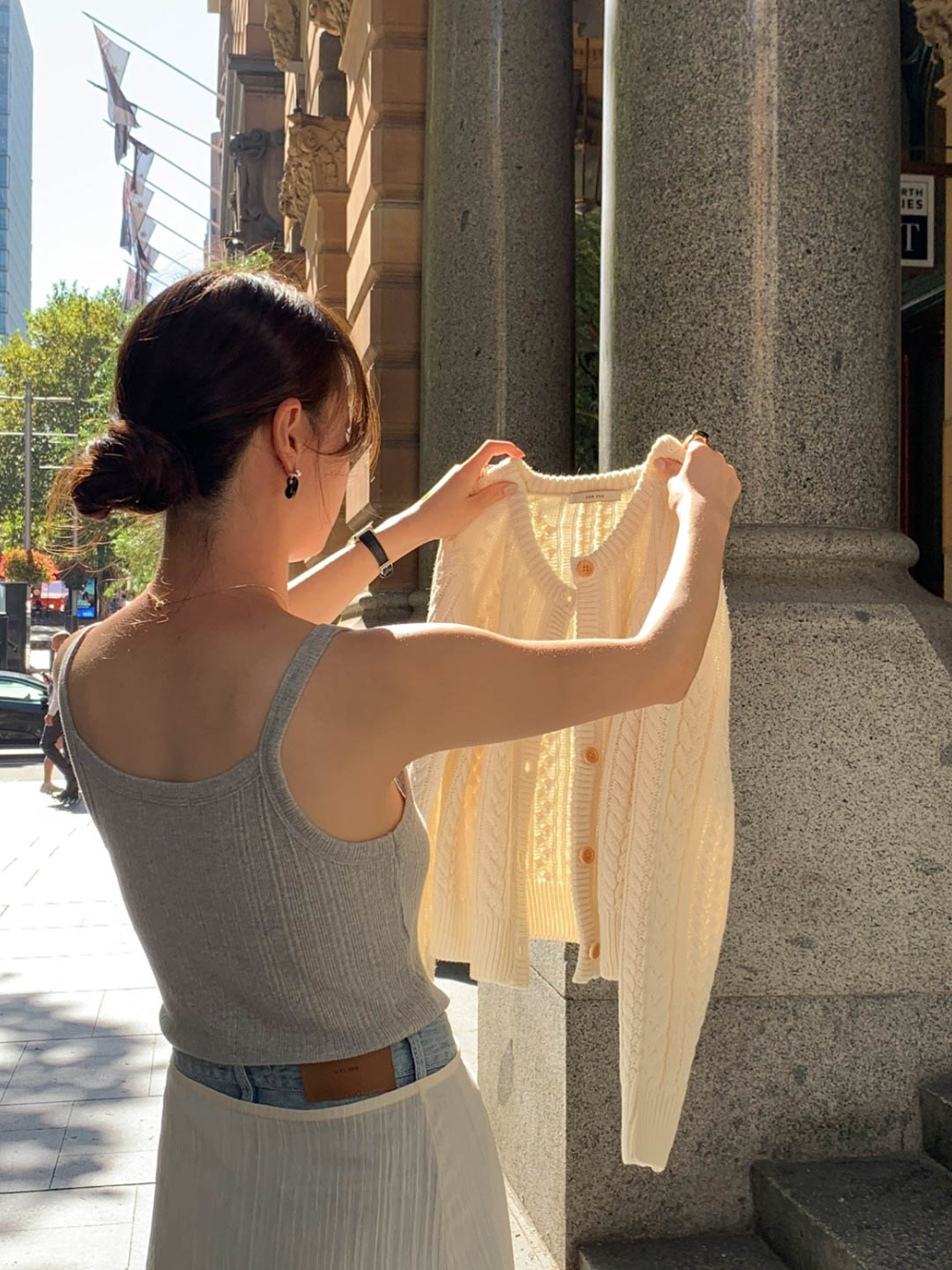 Tangerine sleeveless-4col