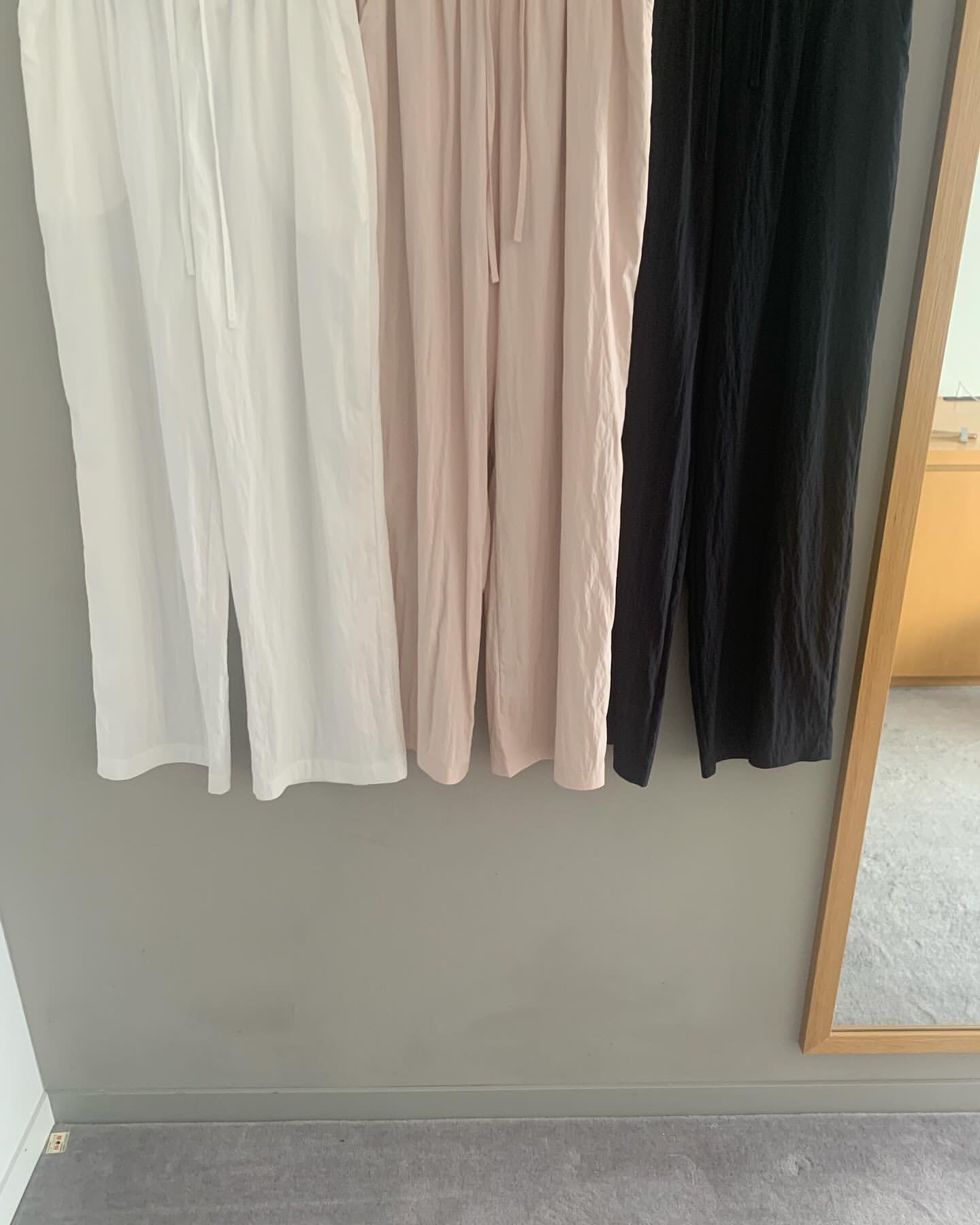 liter sandy nylon pants-3col