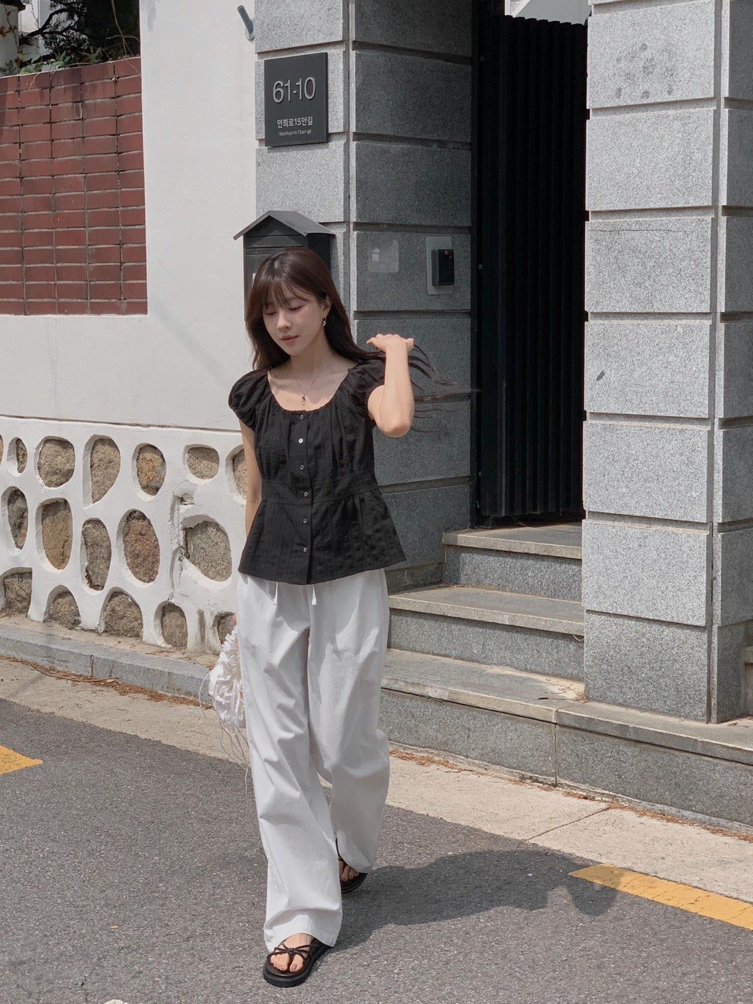 Bigi blouse&skirt-2col