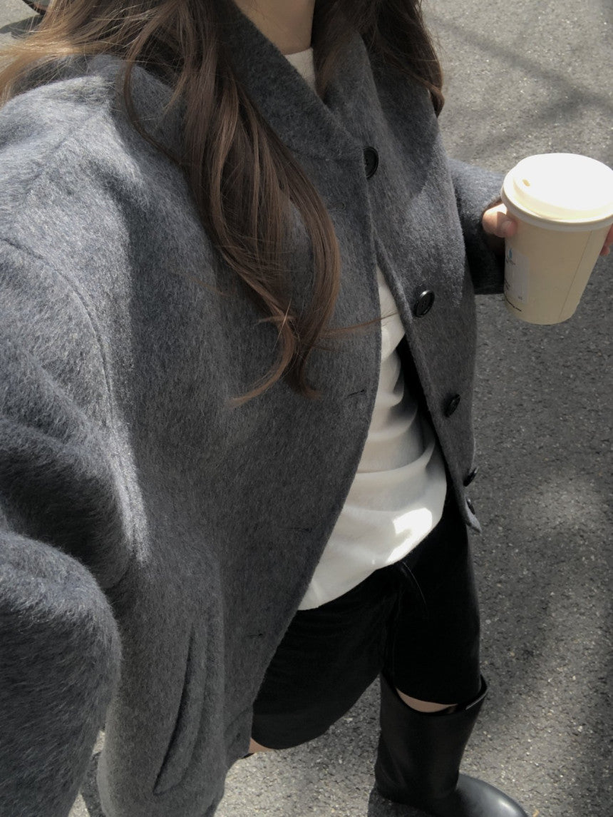 Nua handmade blouson-2col