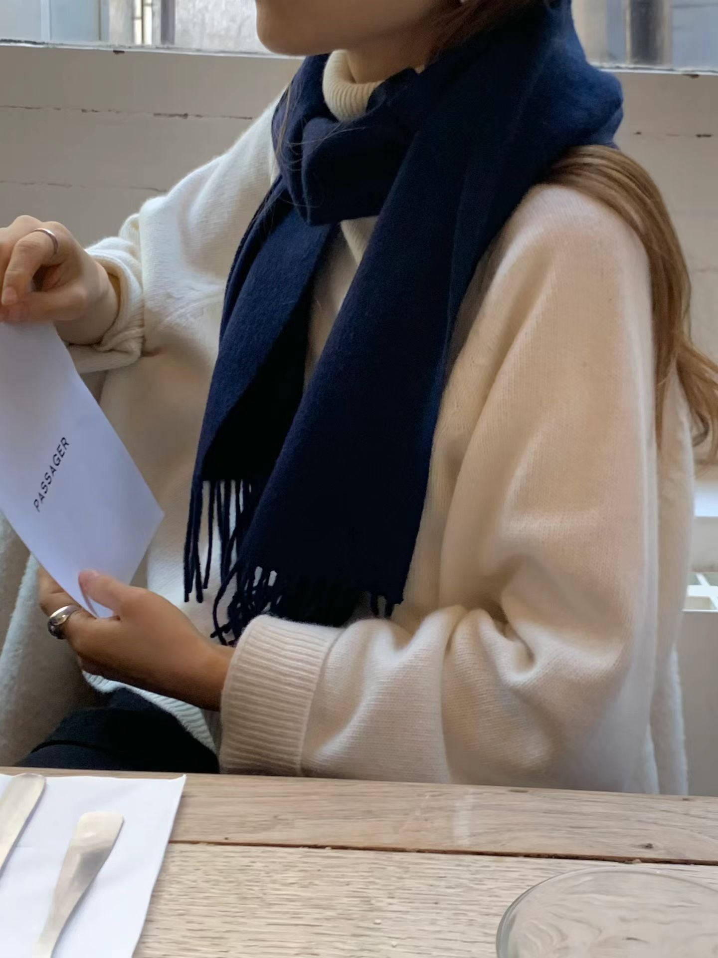 Ounce soft wool muffler-10col