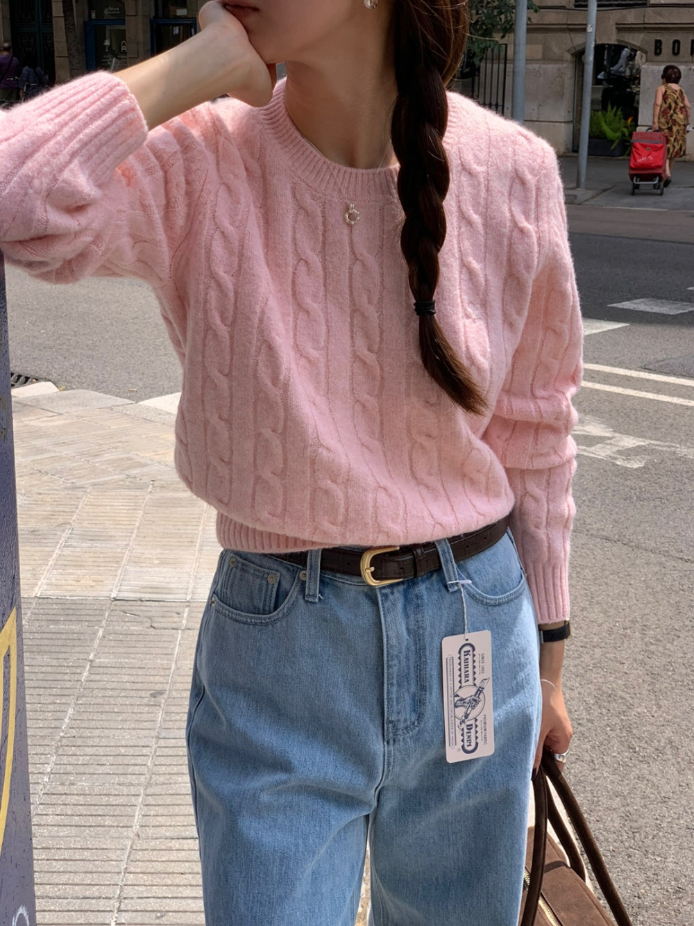 Weather twist knit-4col