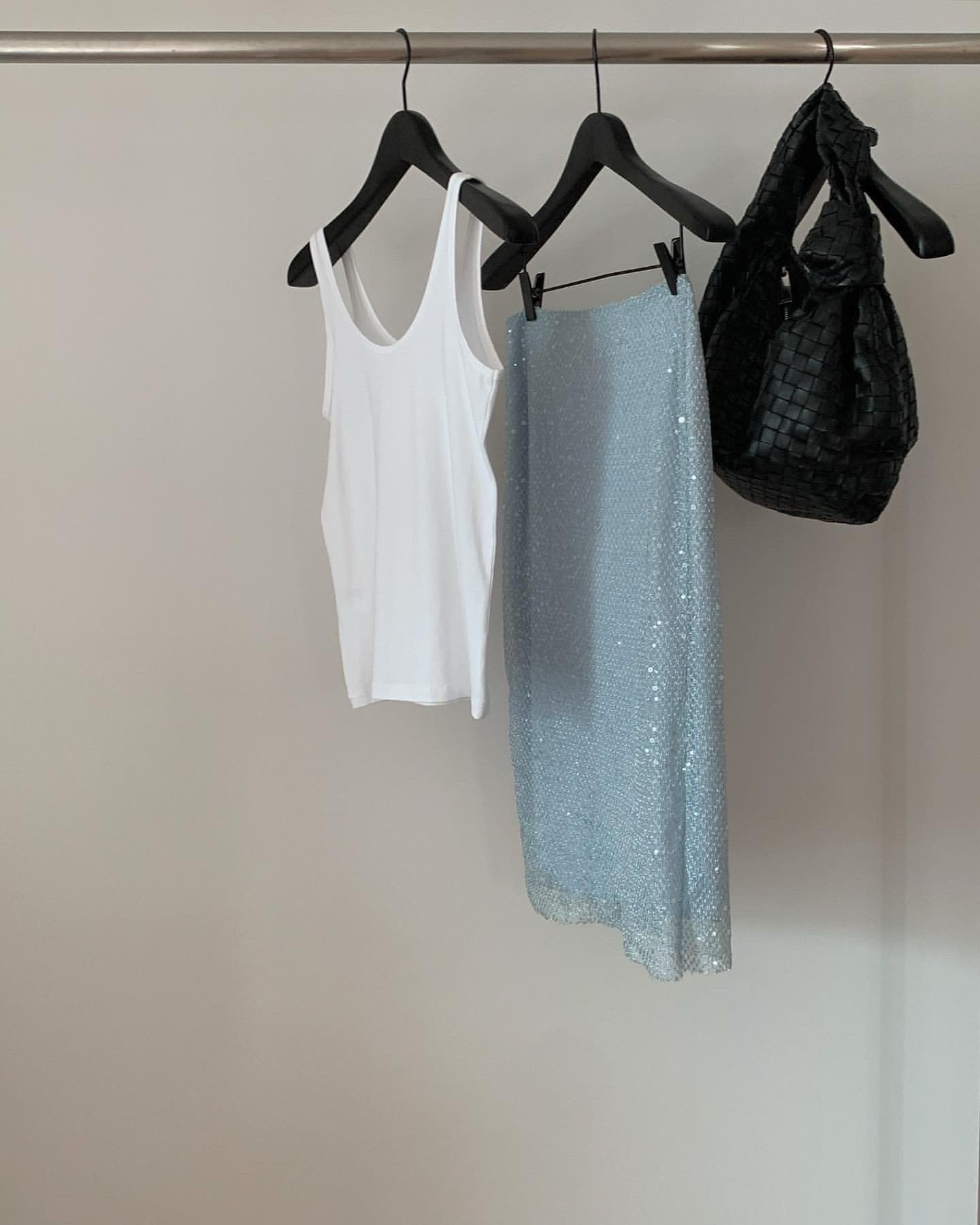 Sale gray s-即納 Fov twinkle skirt-3col