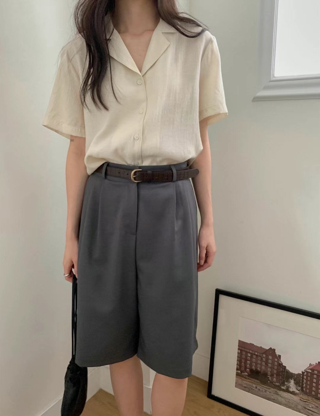 Apple blouse-3col
