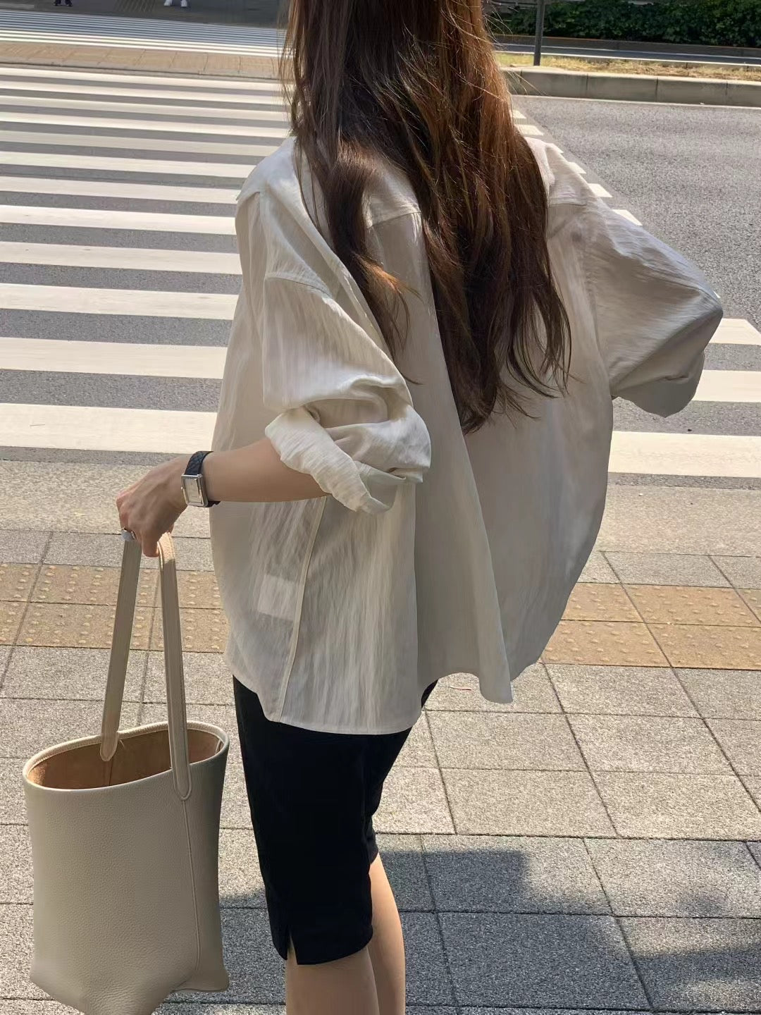Ounce from silky shirt-3col