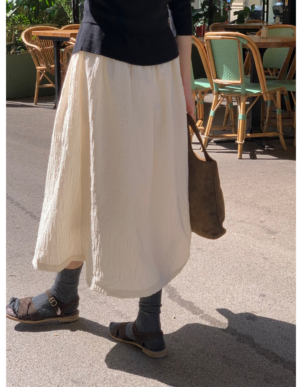 chocolat skirt-2col
