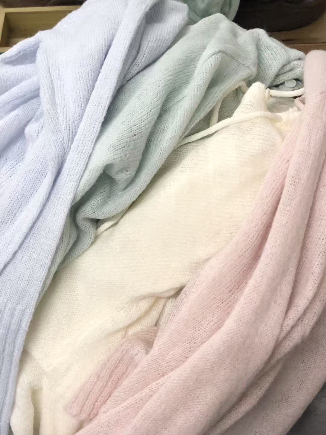 Park hood cardigan-4col