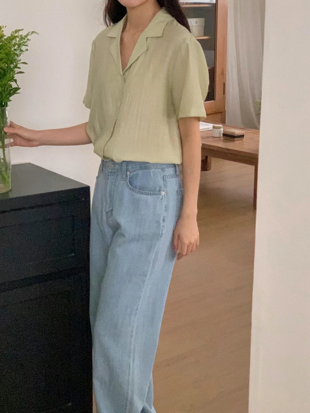 Apple blouse-3col
