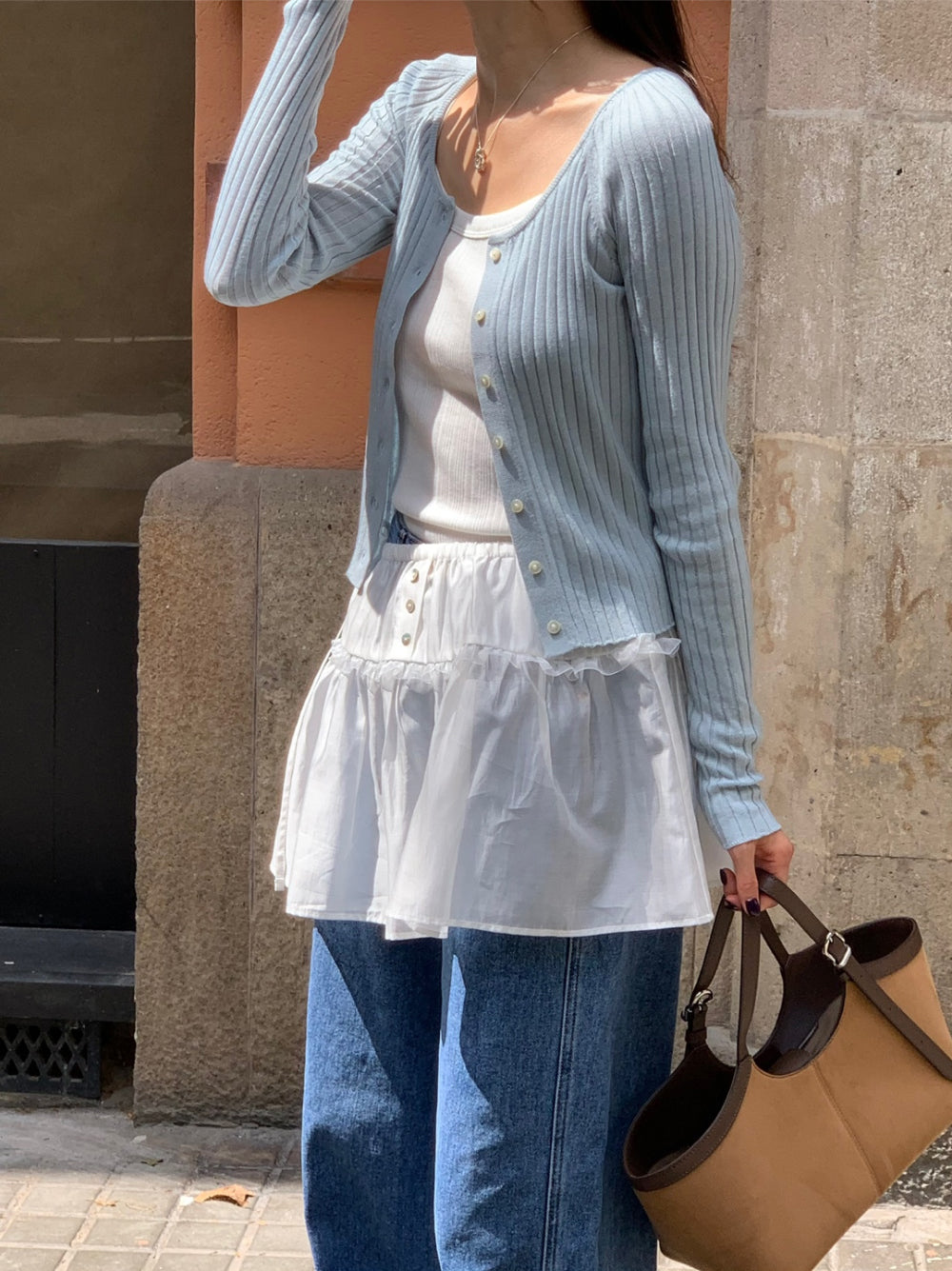 jivri layered skirt
