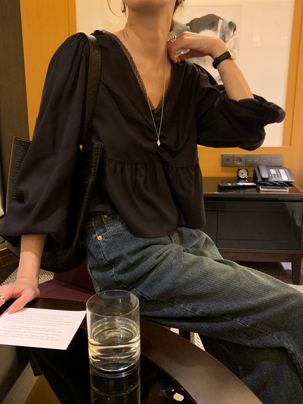 Dive blouse-2col
