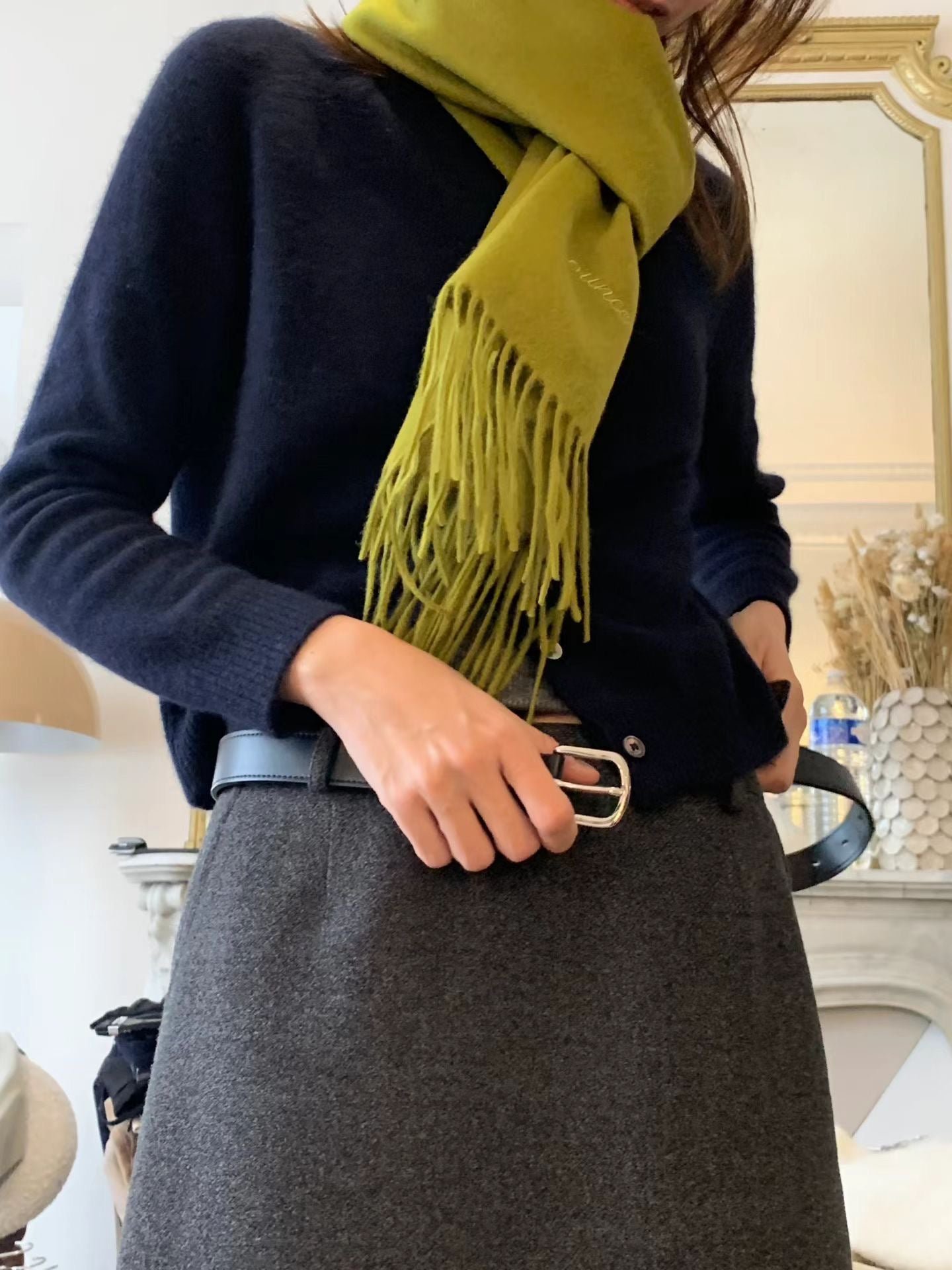 Ounce classic raccoon cardigan-2col