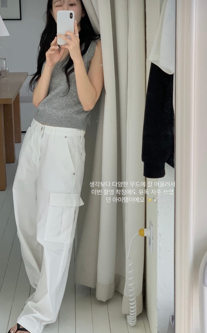 cargo cotton pants