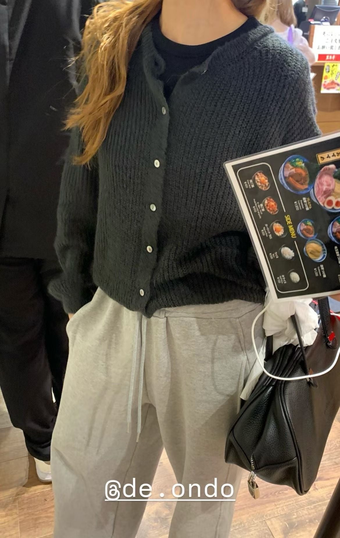 Mohair hachi cardigan-4col