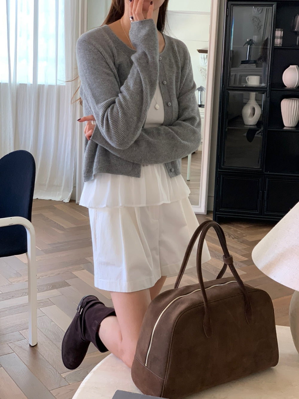 Kushi cardigan-4col