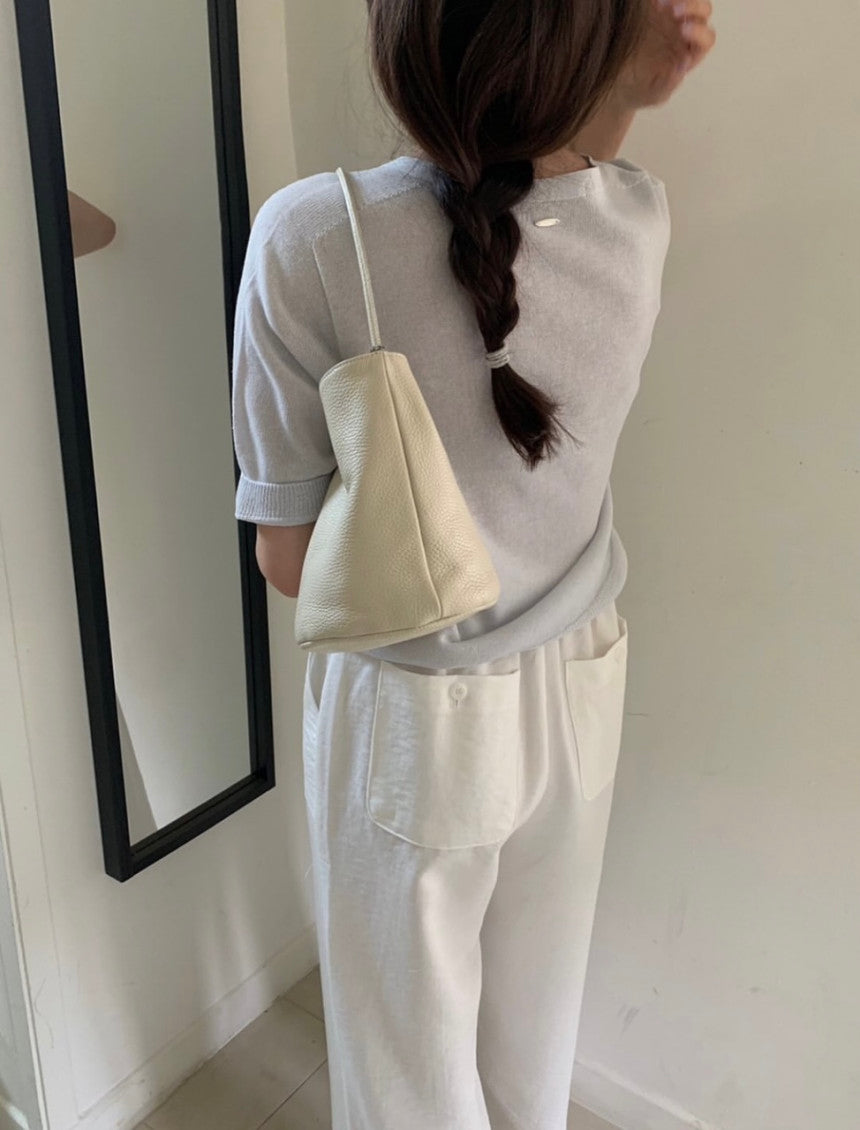 Wholegar linen half knit-3col