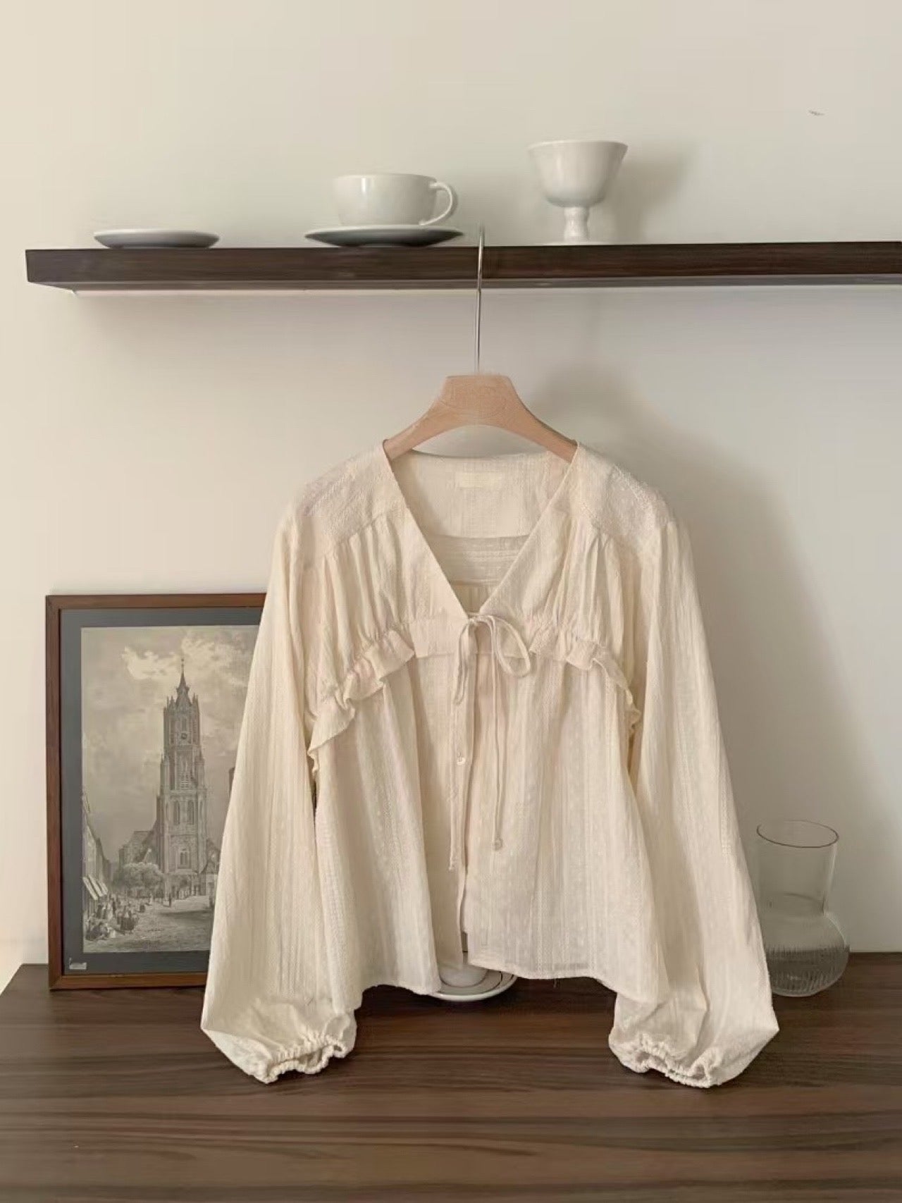 Lote lace blouse-2col