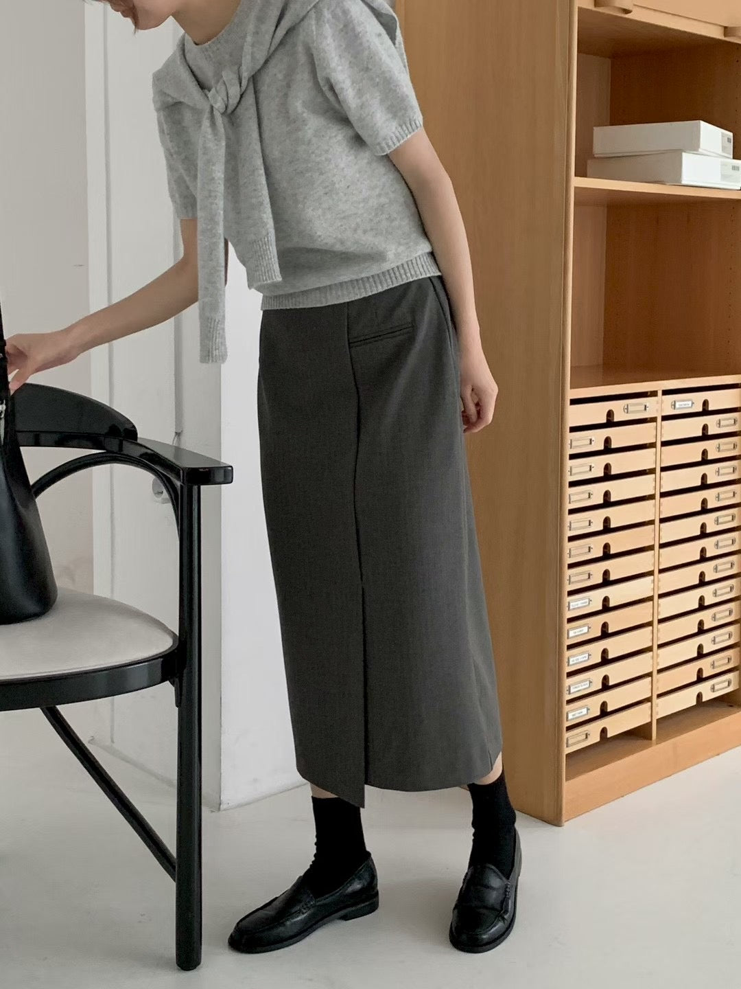 Room and half wholega knit-6col