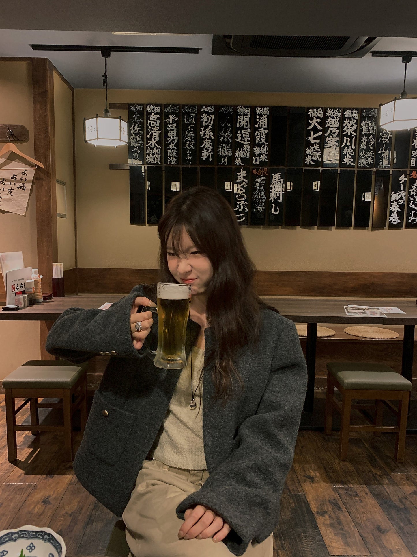 racket wool jacket-3col