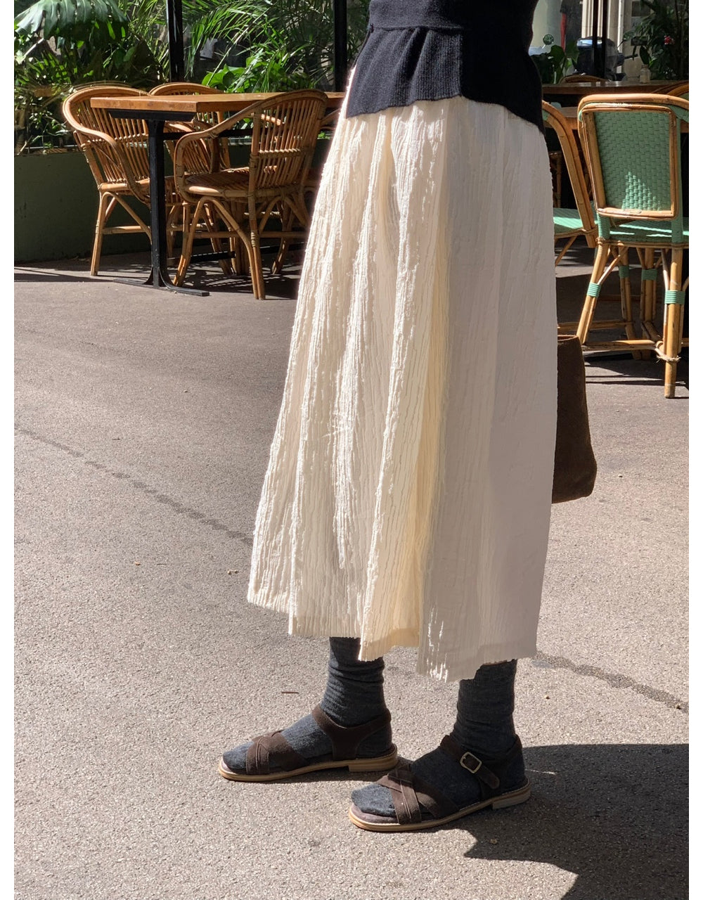 chocolat skirt-2col