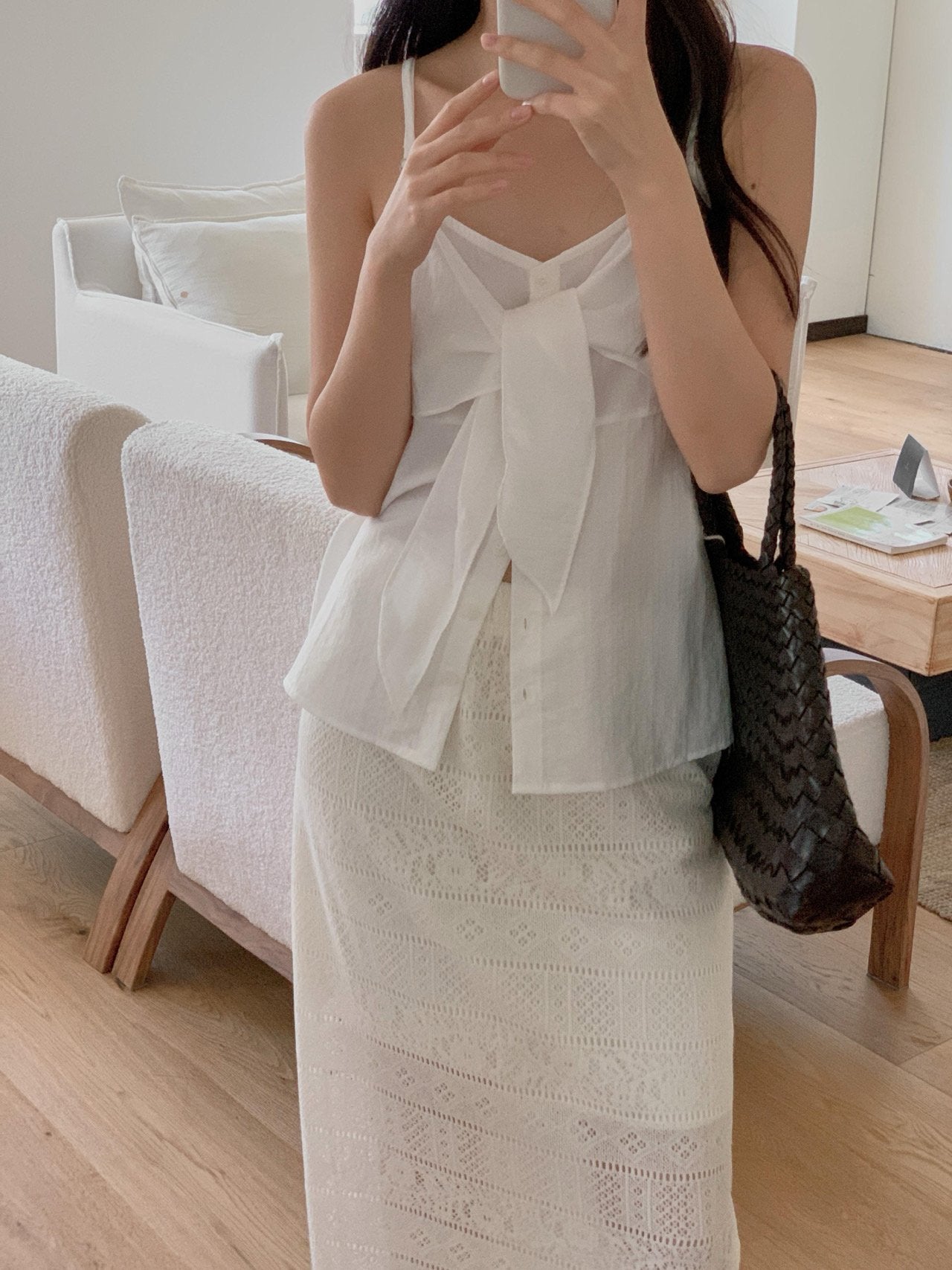 Crochet skirt-2col