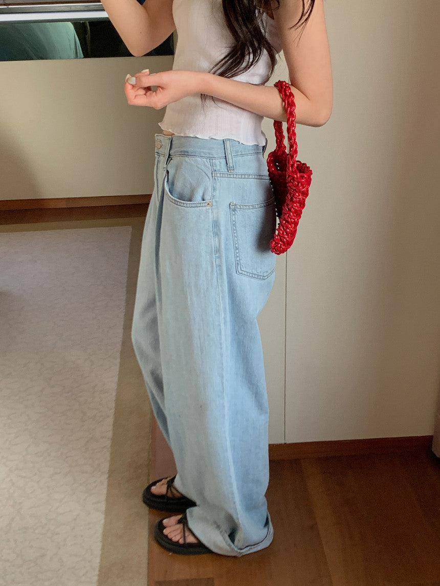one-tuck denim