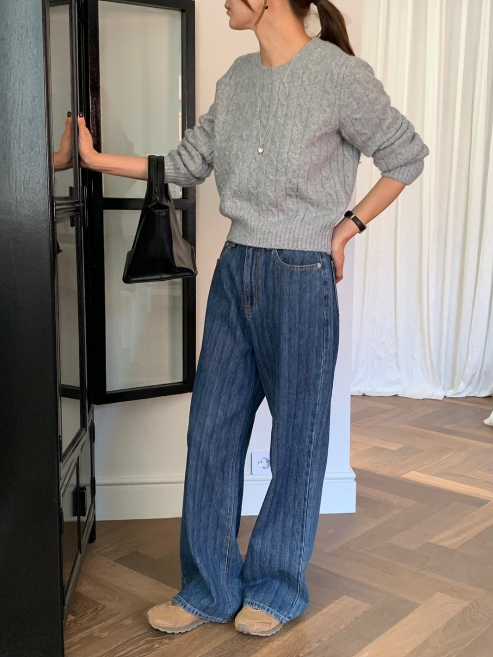 Weather twist knit-4col