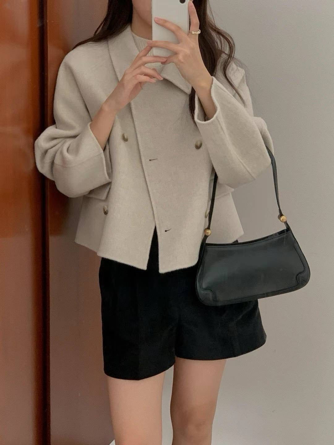 Miu double handmade jacket-3col