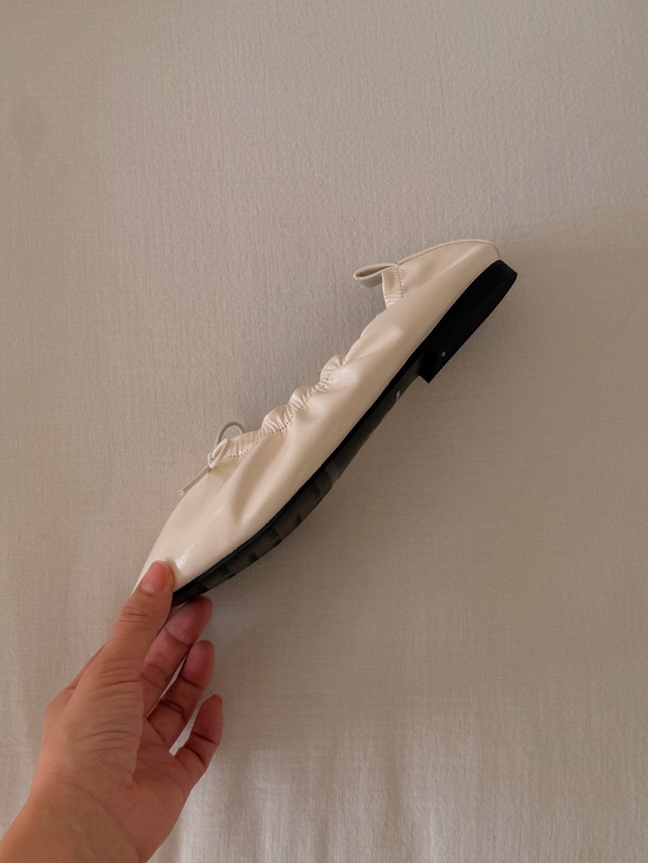 melt shirring ribbon flat