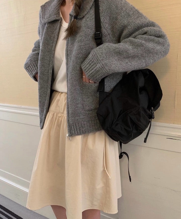 2way Clover Zip Up-2col