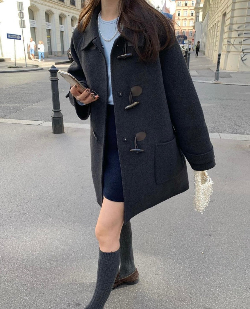 duffle handmade coat-3col