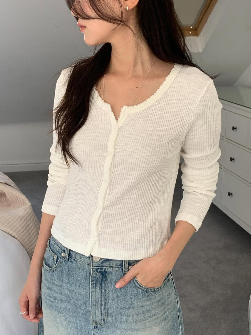 Roefin cardigan-4col