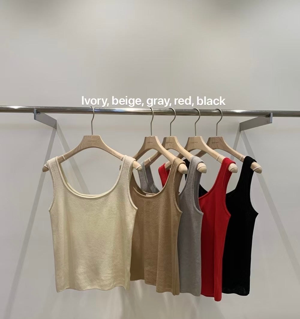 Vegetable basic sleeveless-5col