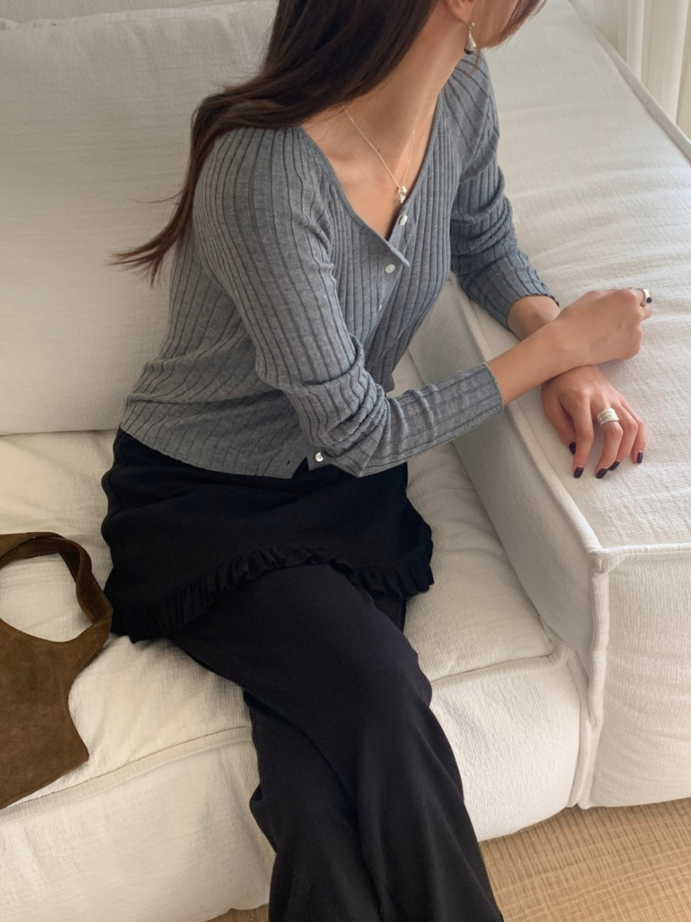 Pov skirt pants-2col