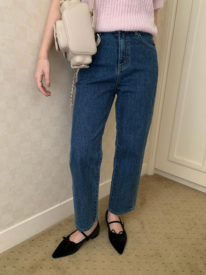 almond slim jeans