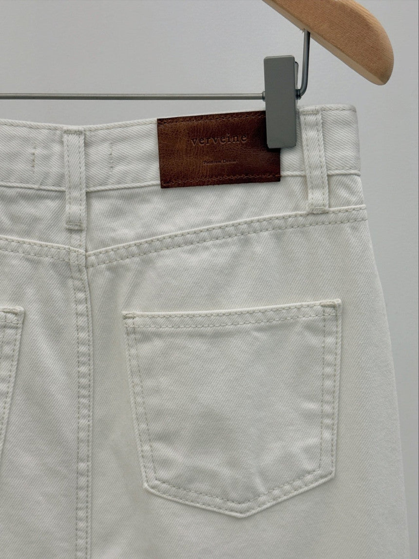 Bully cone dying denim skirt