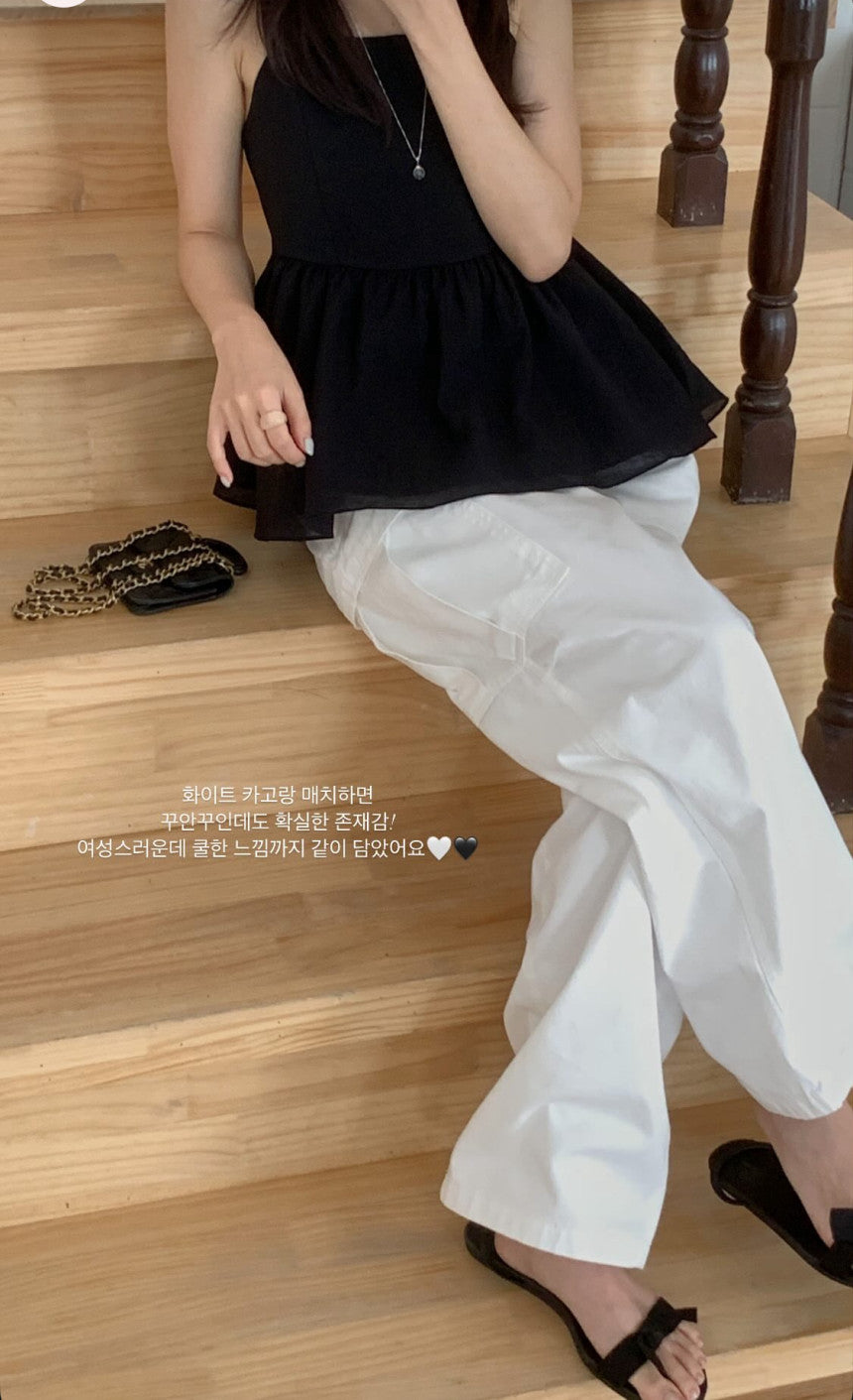 cargo cotton pants