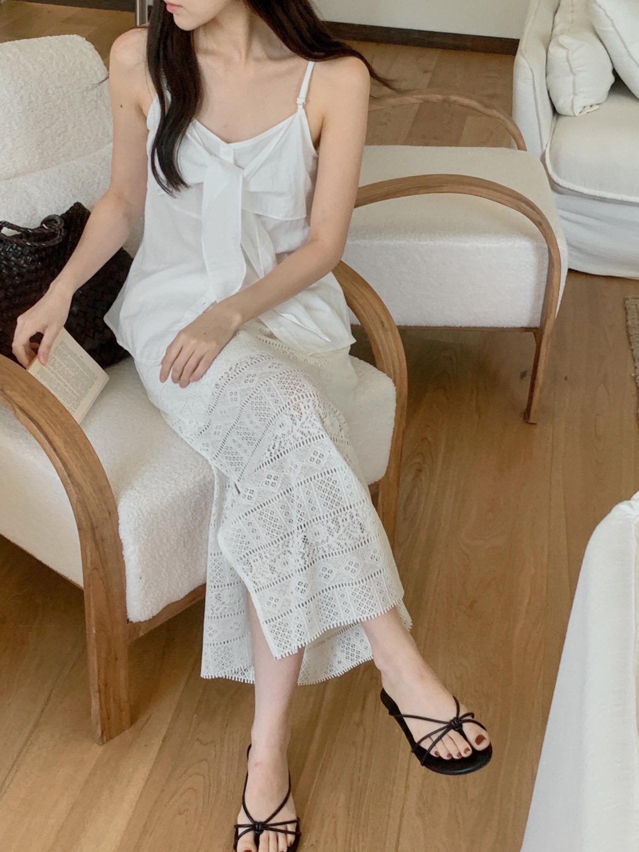 Crochet skirt-2col
