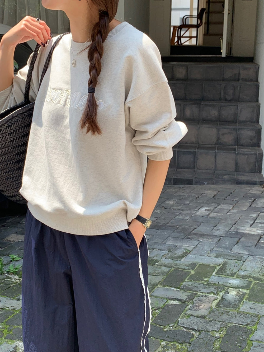 oatmeal即納 Monaco lace MTM-4col
