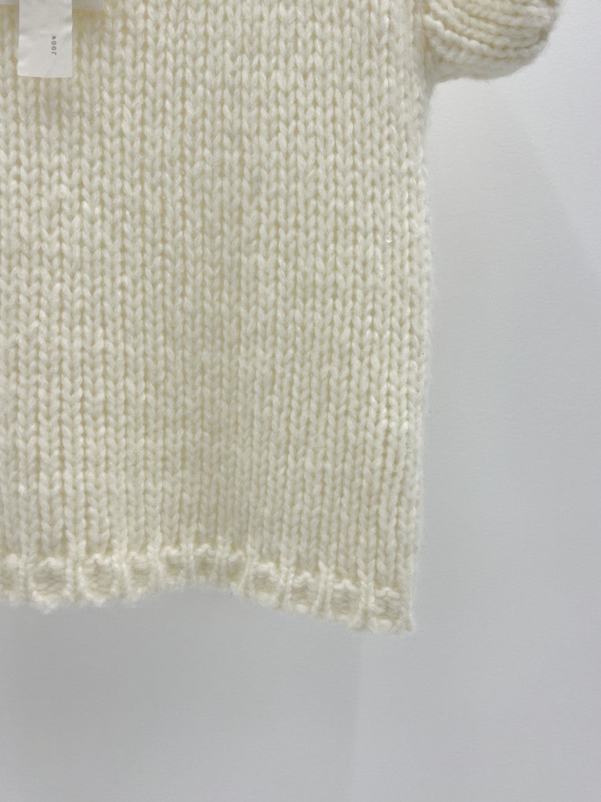 Oslo bulky wool half knit-2col