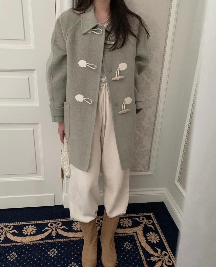 duffle handmade coat-3col