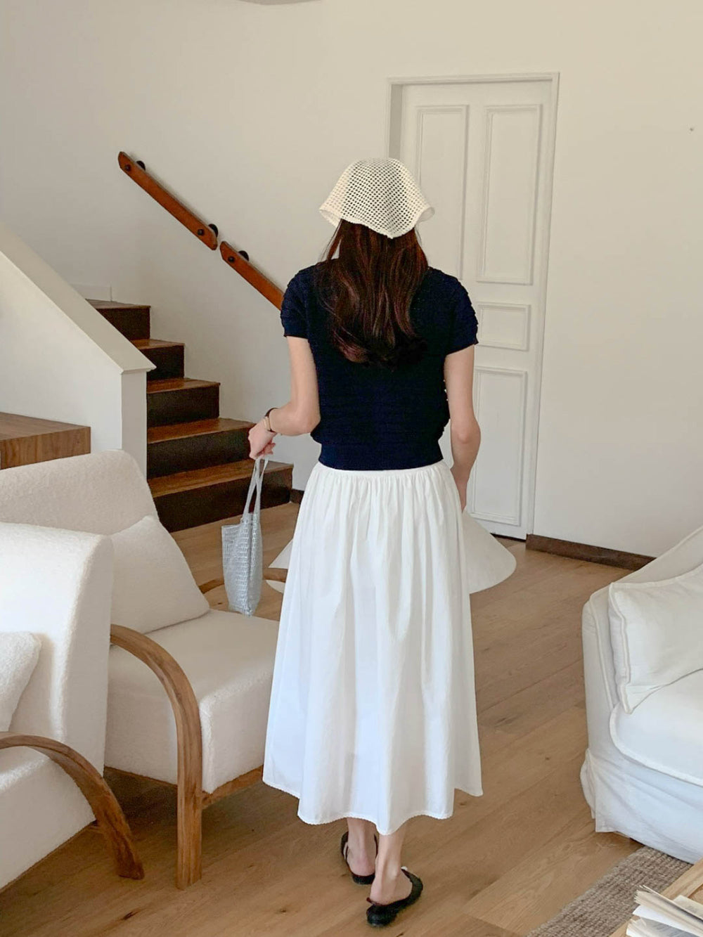 ivory即納 Ami Cardigan-3col