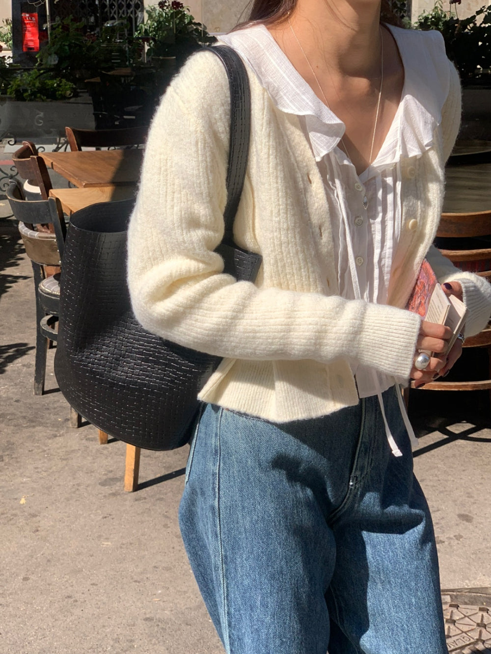 Bog cardigan-4col