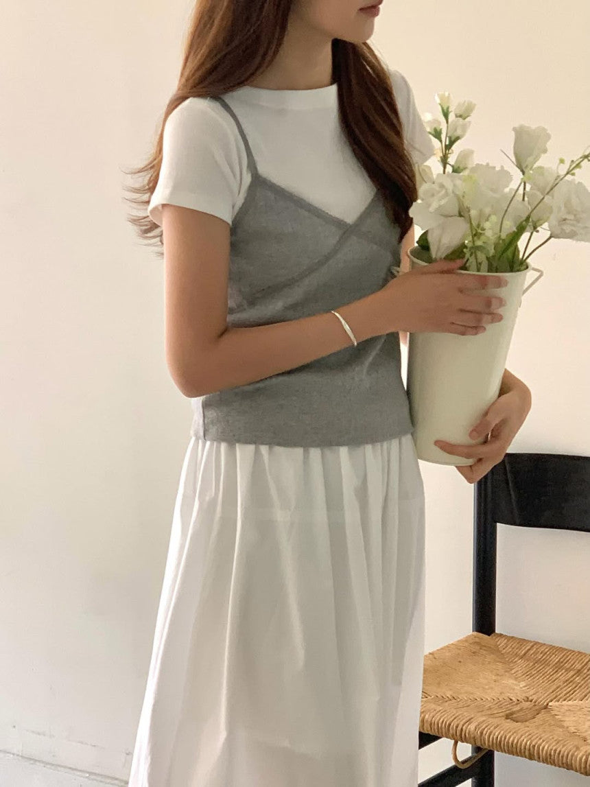 May punching sleeveless-3col