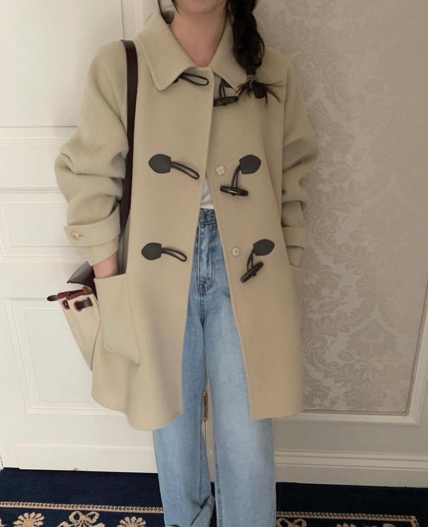 duffle handmade coat-3col